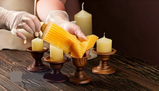 How to Clean Wax from Candle Holders 2