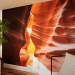 Antelope Canyon Large Canvas Floating Frame Wall Art