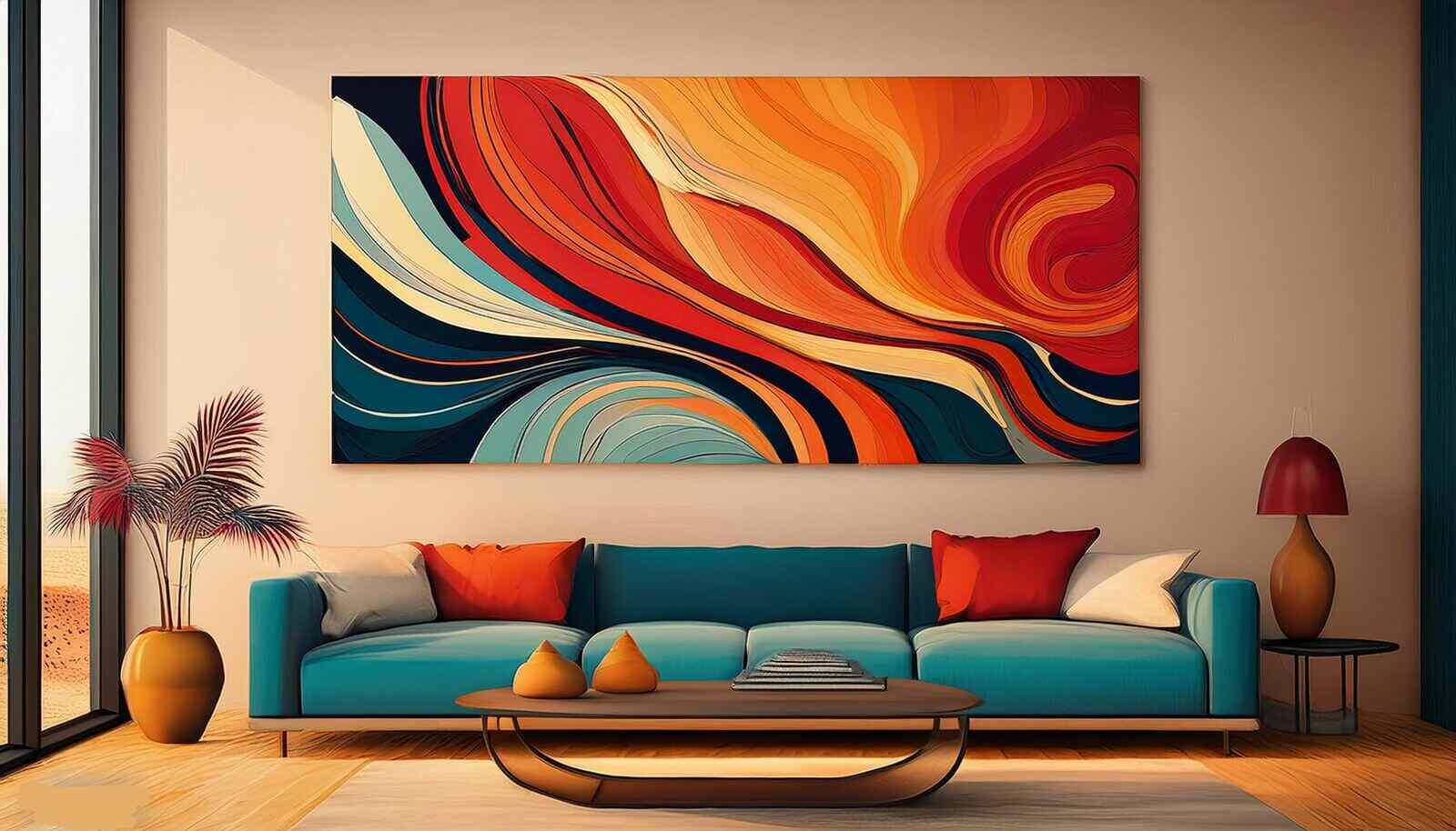 20 x 60 horizontal wall art