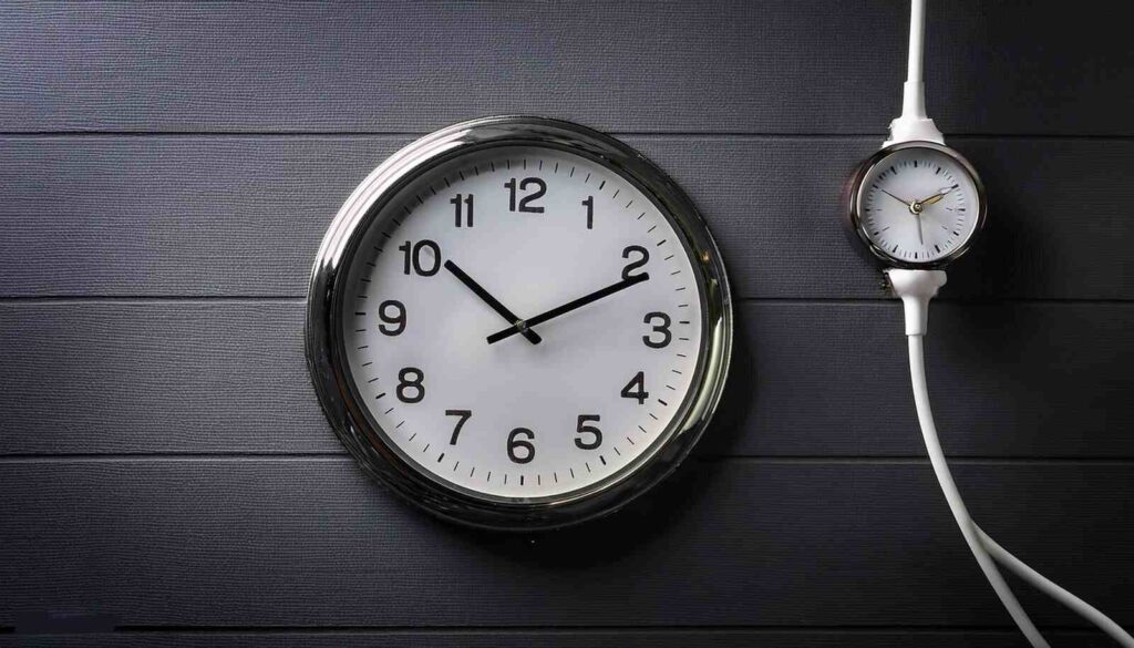 Electric Wall Clocks with Cord 1