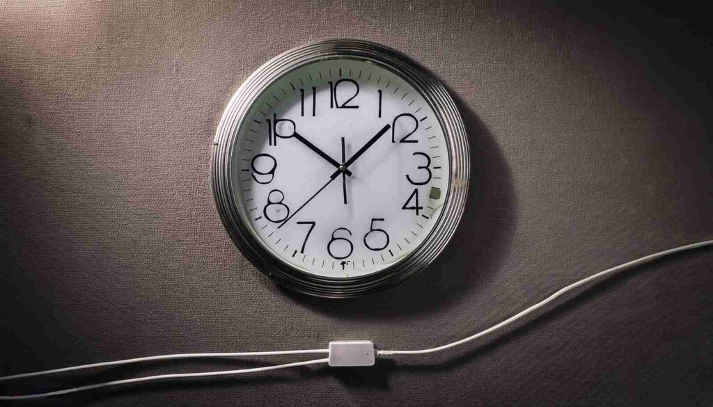 Electric Wall Clocks with Cord 3