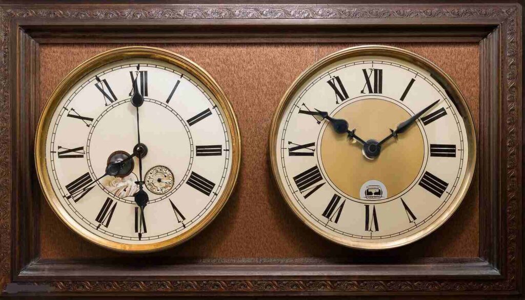 antique regulator wall clocks with pendulum 1