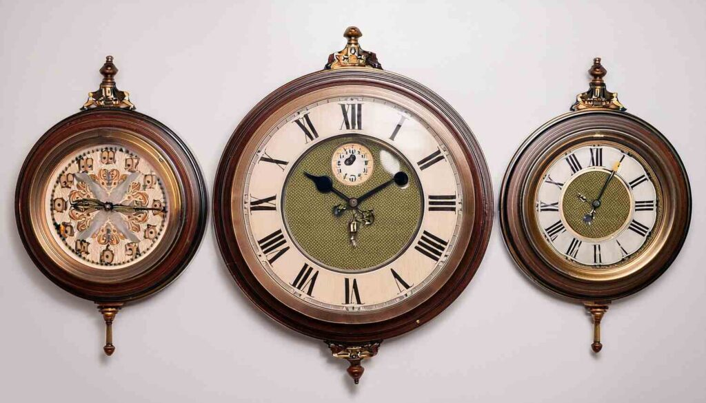 antique regulator wall clocks with pendulum 4