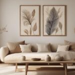 neutral wall art for living room