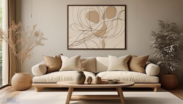 neutral wall art for living room 3