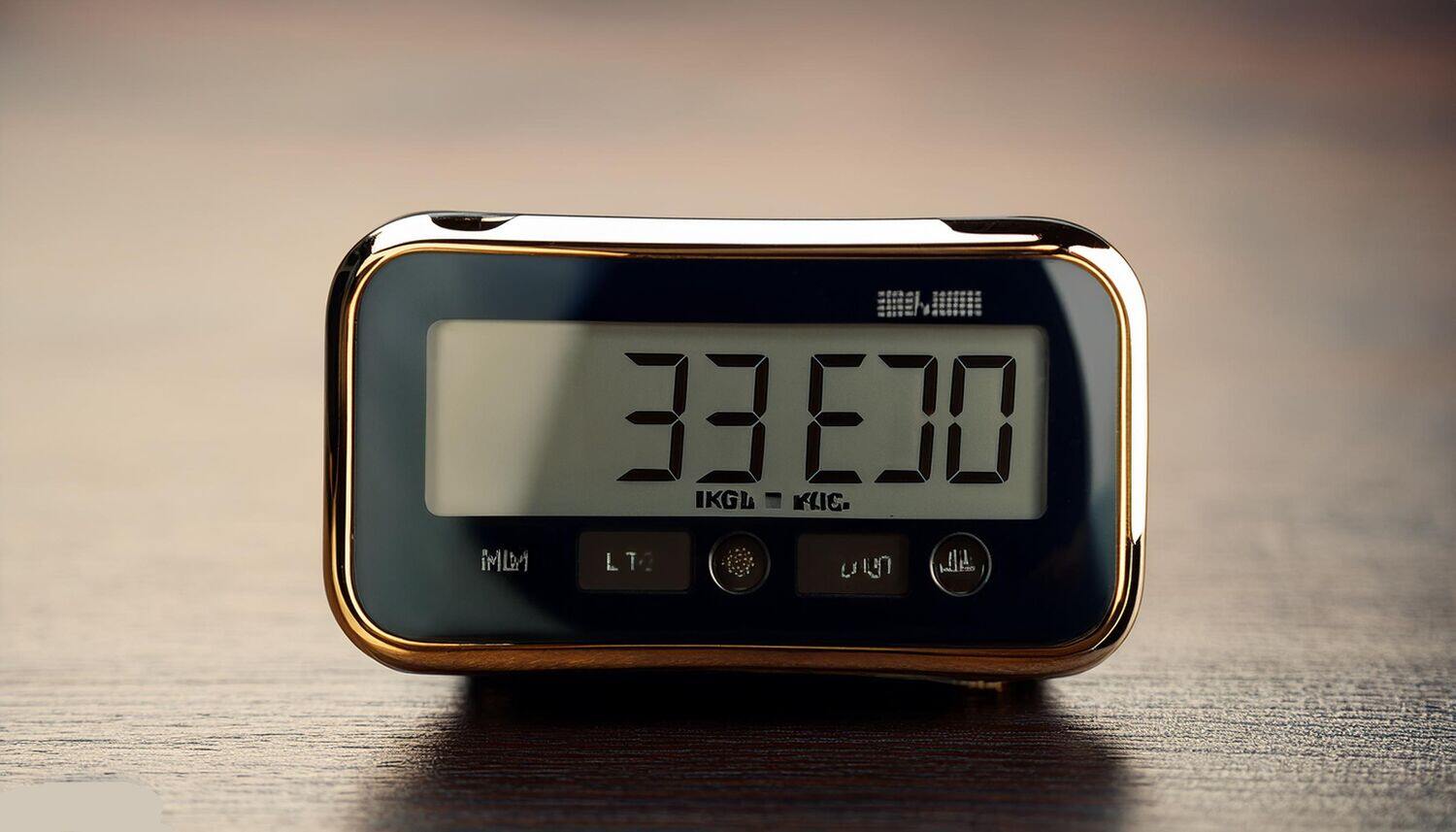 small digital clock without alarm