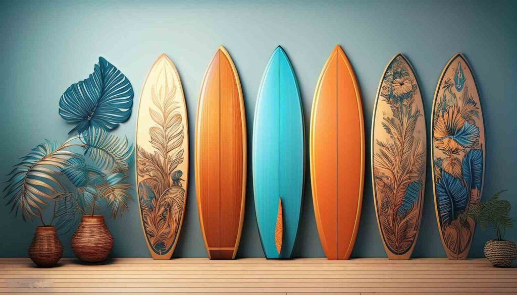 surfboard for decorating the wall 2