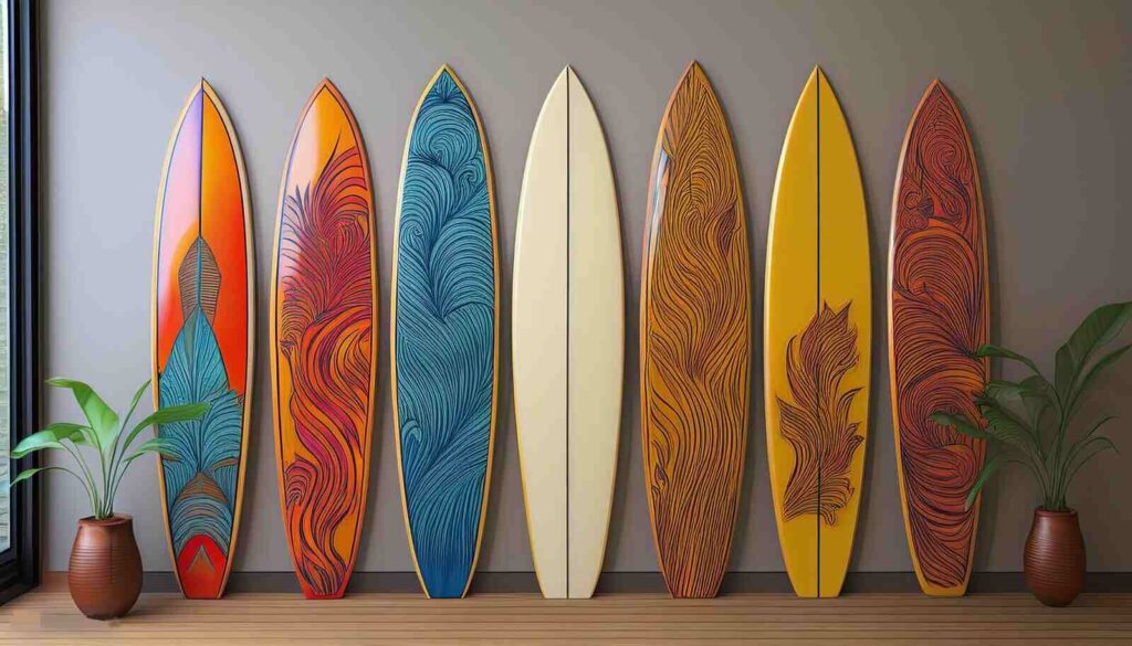 surfboard for decorating the wall 3