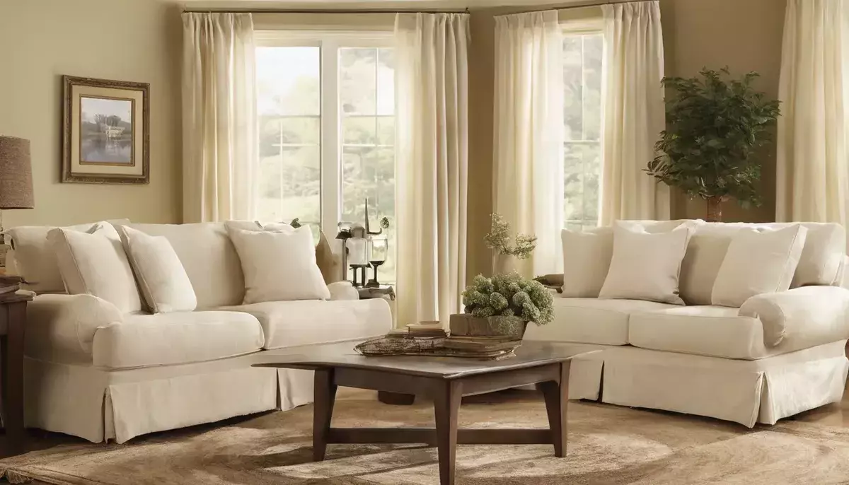 t cushion slipcovers for loveseats