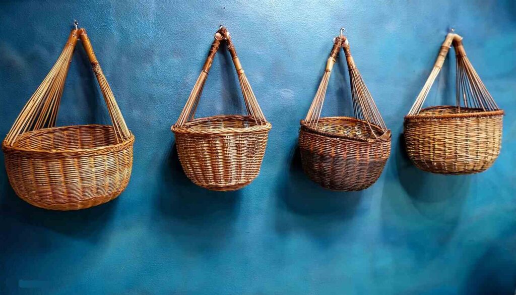 tobacco basket wall decor ideas 1