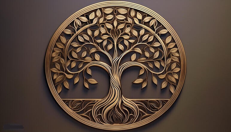 tree of life metal wall art extra large 1