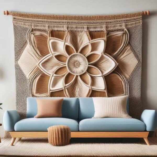 how to hang a wall tapestry